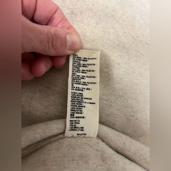 Free People Adore you wool blend coat XS NWT - Picture 13 of 16